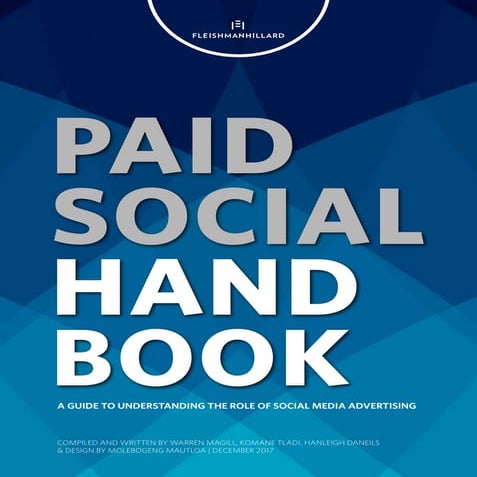 Paid social hand book 2017