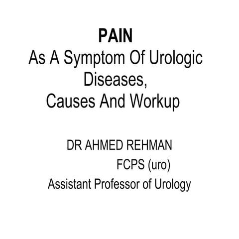 Principle of management of rt flank pain | PPT