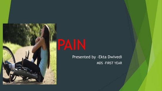 Theories of pain | PPT