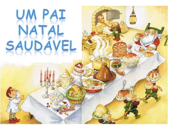 Um Pai Natal saudavel