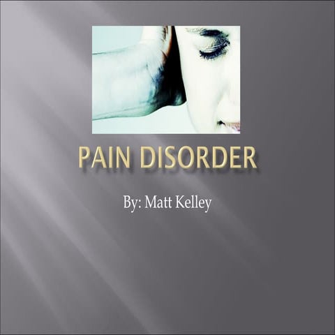 Pain Disorder