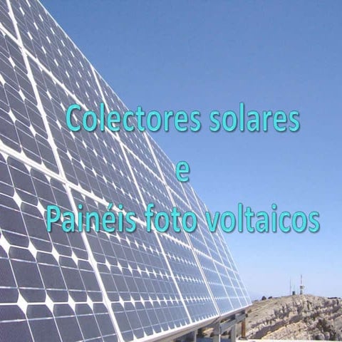 Paineis Fotovotaicos 10o A