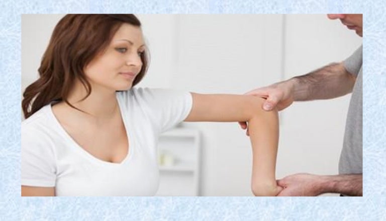 Pain in elbow joint when straightening arm