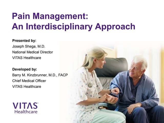 Pain Management: An Interdisciplina...