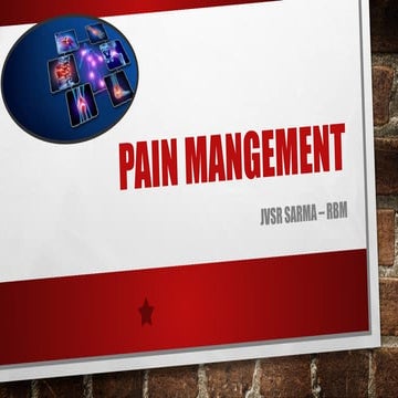 Comprehensive Pain Management: Understanding Types, Physiology, and ...