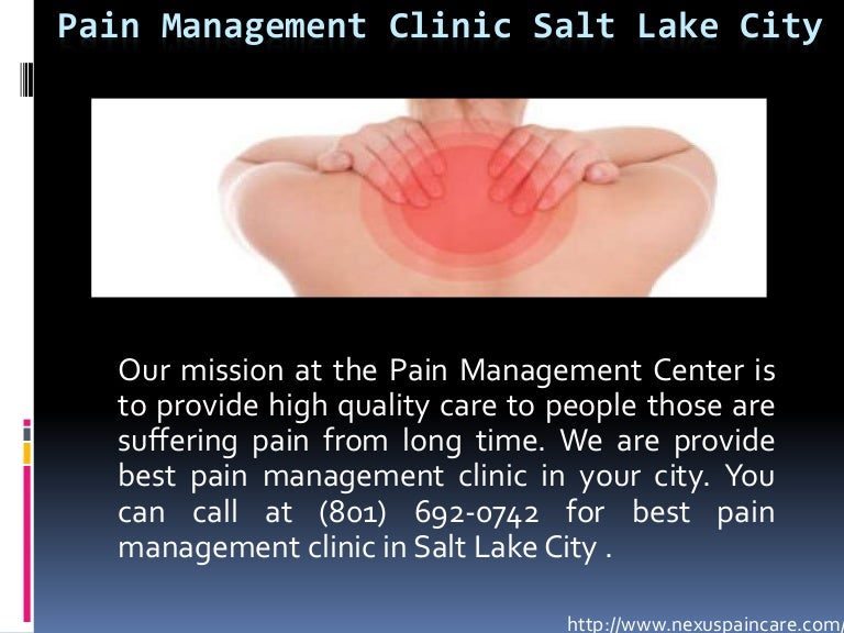 Pain Management Clinic Utah