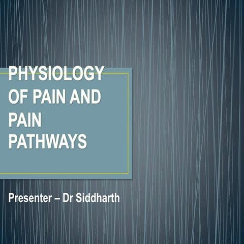 Pain pathways