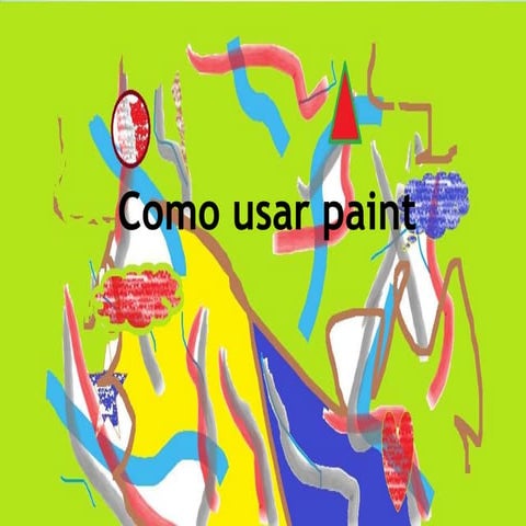 Como usar Paint