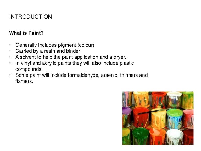 Paint info