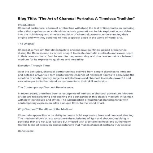 paint blog writing doucument Charcoal po