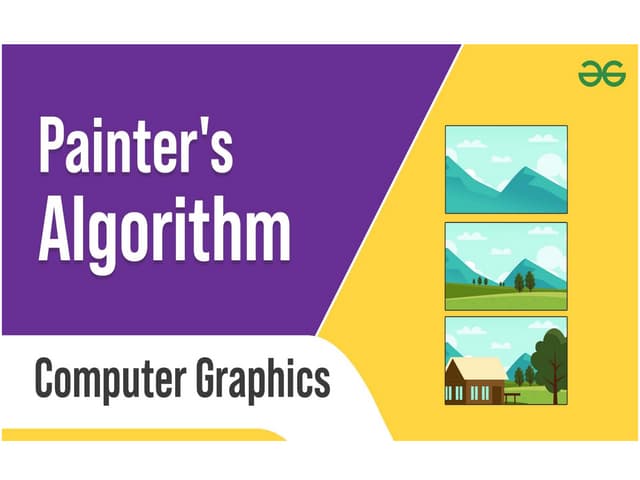 Painter's Algorithm https://www old.pptx