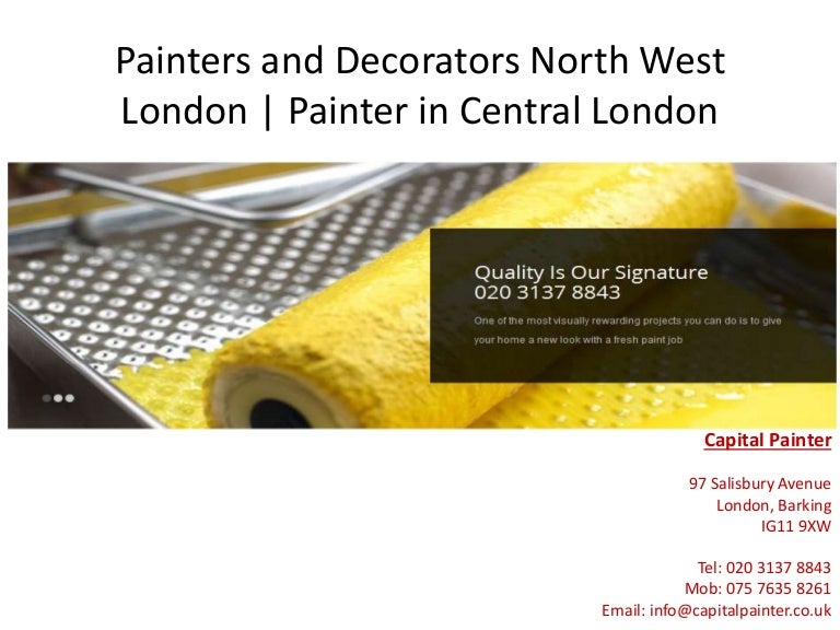 Painters and decorators central london
