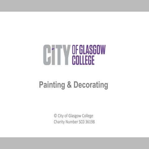 Painting & Decorating induction