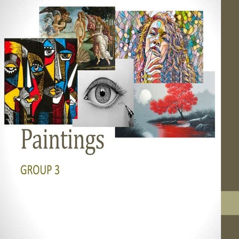 Elements of the Painting and materials pptx
