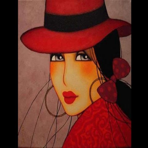 Paintings by French Artist  Corinne Reignier