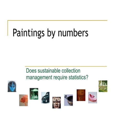 Paintings by numbers