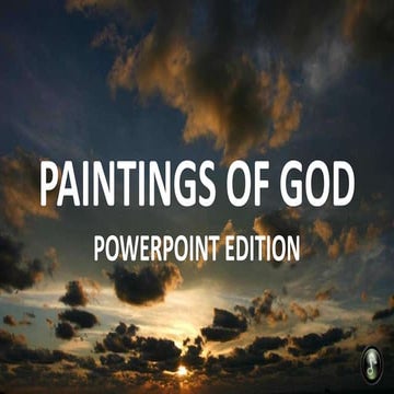 Paintings Of God Powerpoint Edition | PPSX