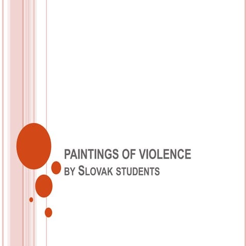 Paintings of violence