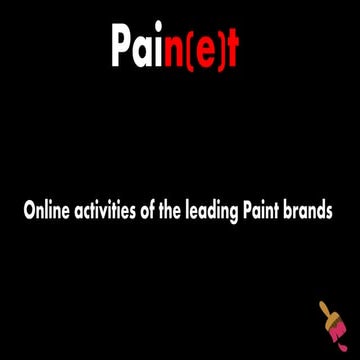 Paints_Social Media Marketing by leading Paint brands.