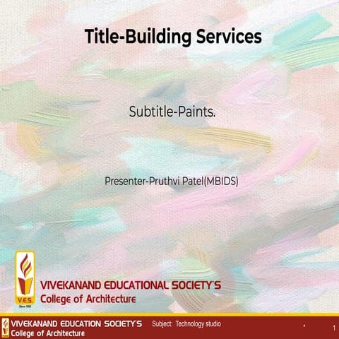 PRESENTATION ON PAINT | PPTX