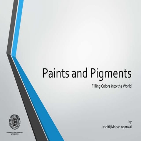 Paints and pigments