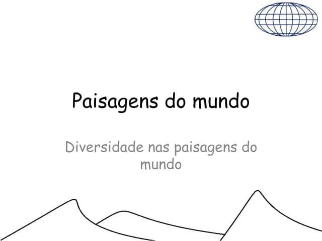 Paisagens do mundo