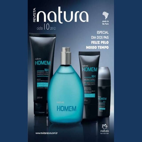 Dia dos Pais 2012 - presentes Natura