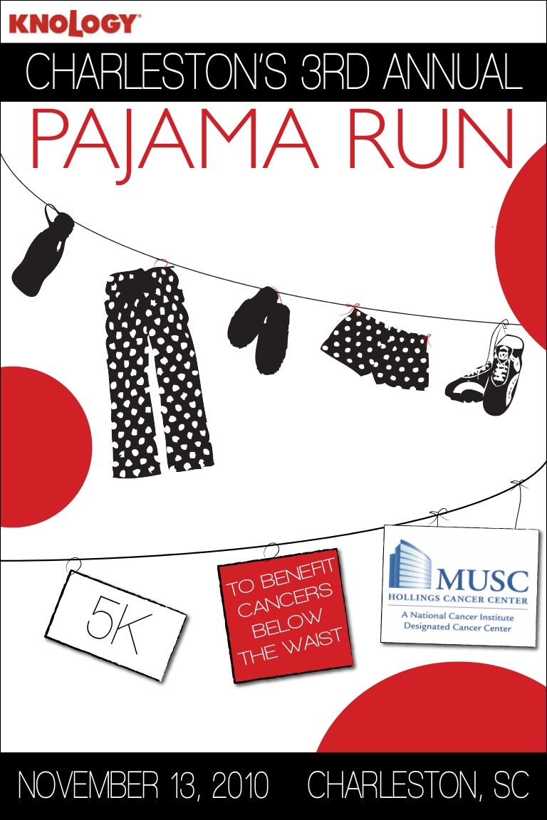 Pajama Run Design Contest Poster