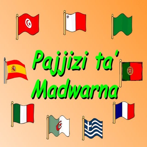 Pajjizi madwarna ghal fuq il blog