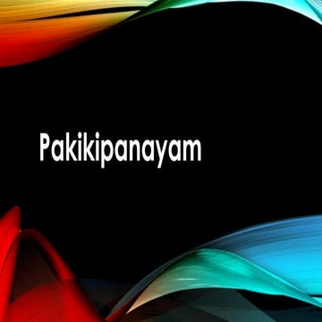 Panayam ppt | PPTX