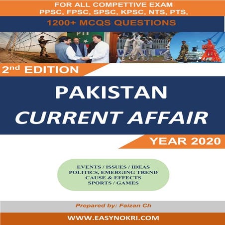 Current Affair 2020 Pakistan