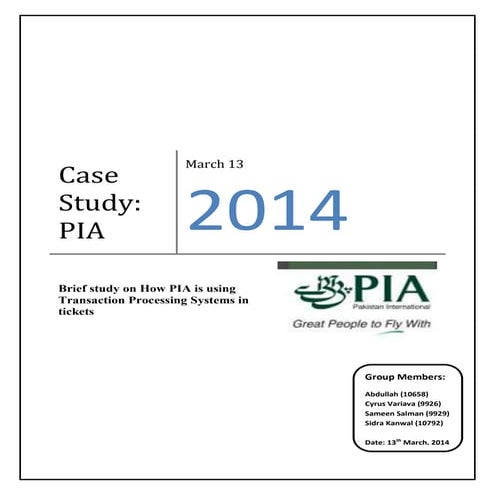 Pakistan international airline 