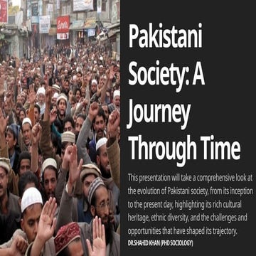 Pakistani Society A Journey Through Time.pptx