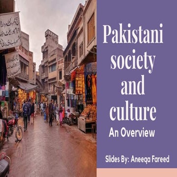 Pakistani society and culture (an overview ).pdf