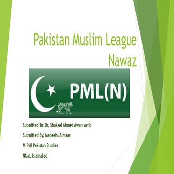 Pakistan Muslim League Nawaz