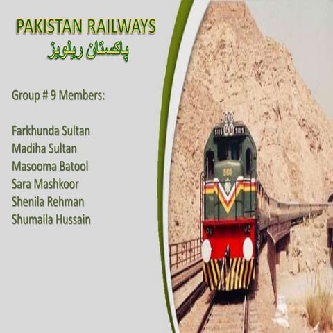 Pakistan railways پاکستان ریلویز ‎(final)