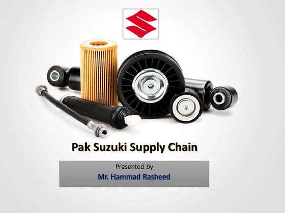 Supply Chain Management Of Toyota ! | PPT