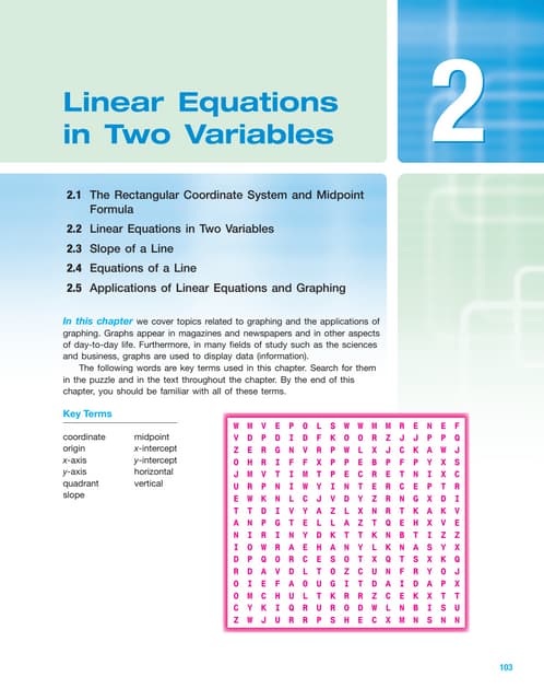 Linear equations in two variables | PDF