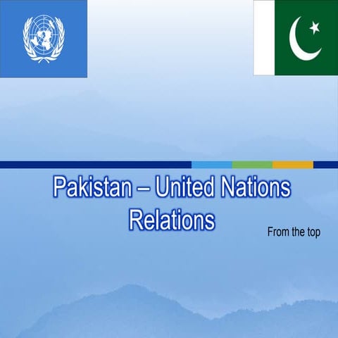 Pakistan-UN Relations