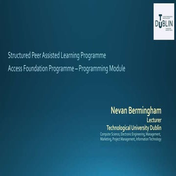 Peer Assisted learning- medical education - PAL.ppt