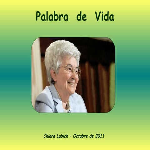 Palabra de vida oct.2011 pps