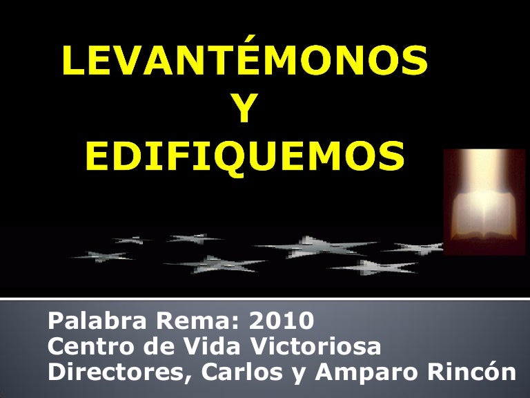 Mensaje de Palabra Rema 2010