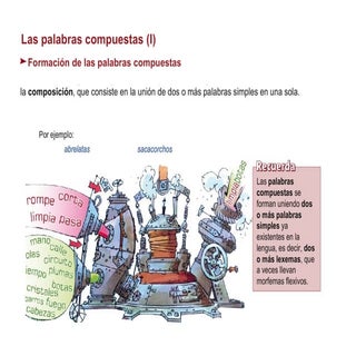Palabras compuestas