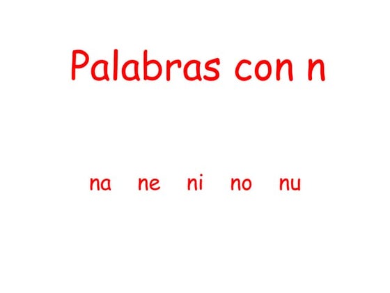 9. letra n | PDF