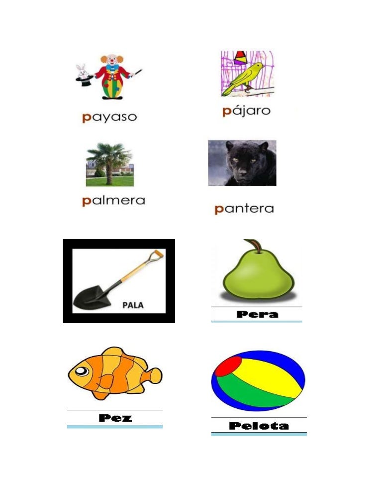 Palabras con pa pe pi po pu
