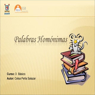 Palabras homónimas