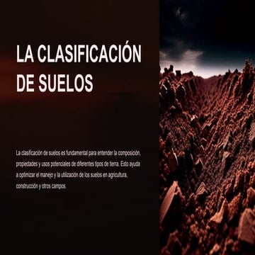 CLASIFI8CACION DE LOS SUELOS IMPORTANTES.pptx
