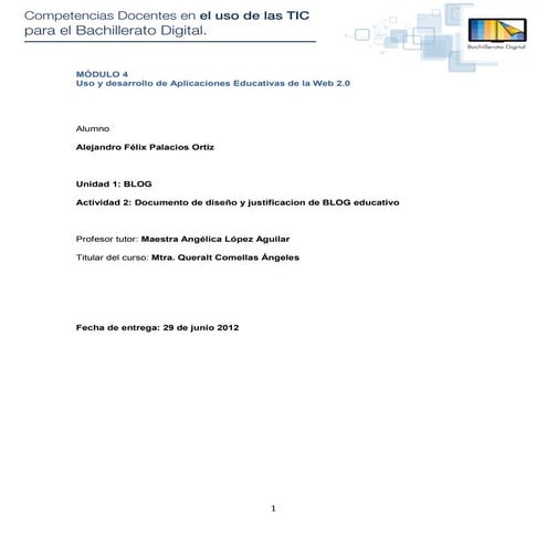 Palacios Alejandro Blog