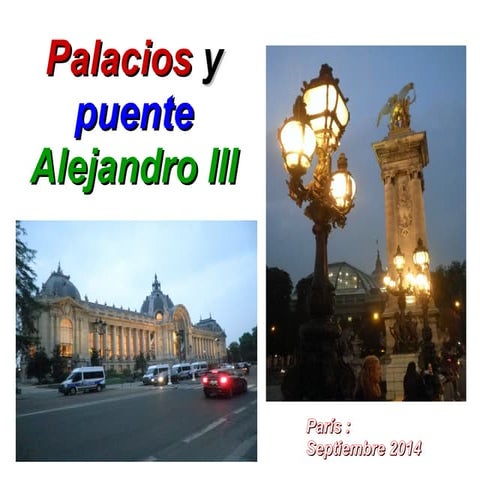 Palacios y puente de Alejandro III