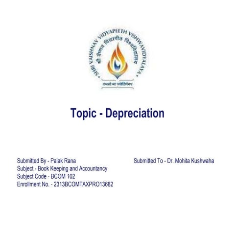 Palak_Rana_Depreciation.pptx for bussiness